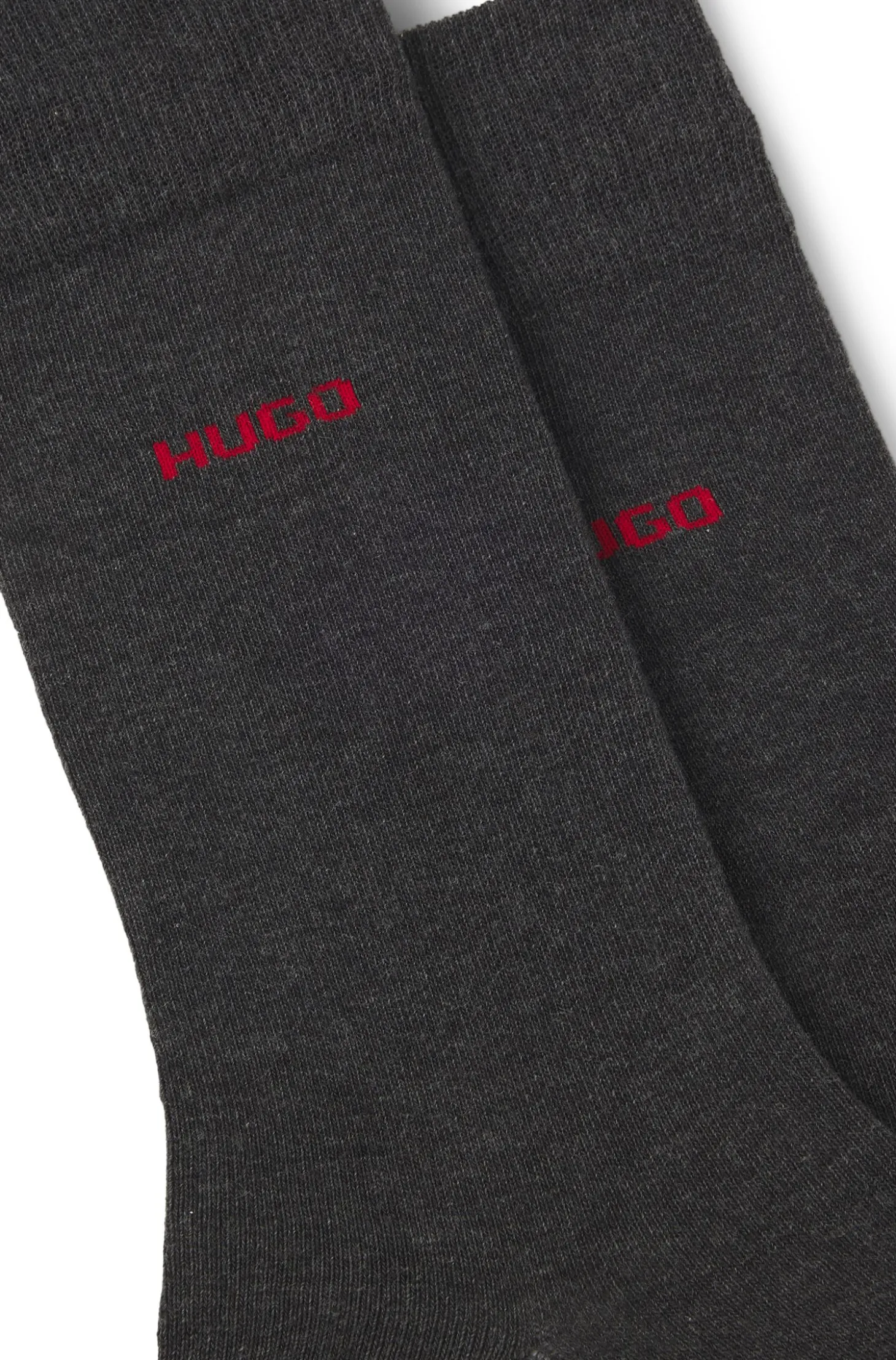 Two-pack of regular-length logo socks