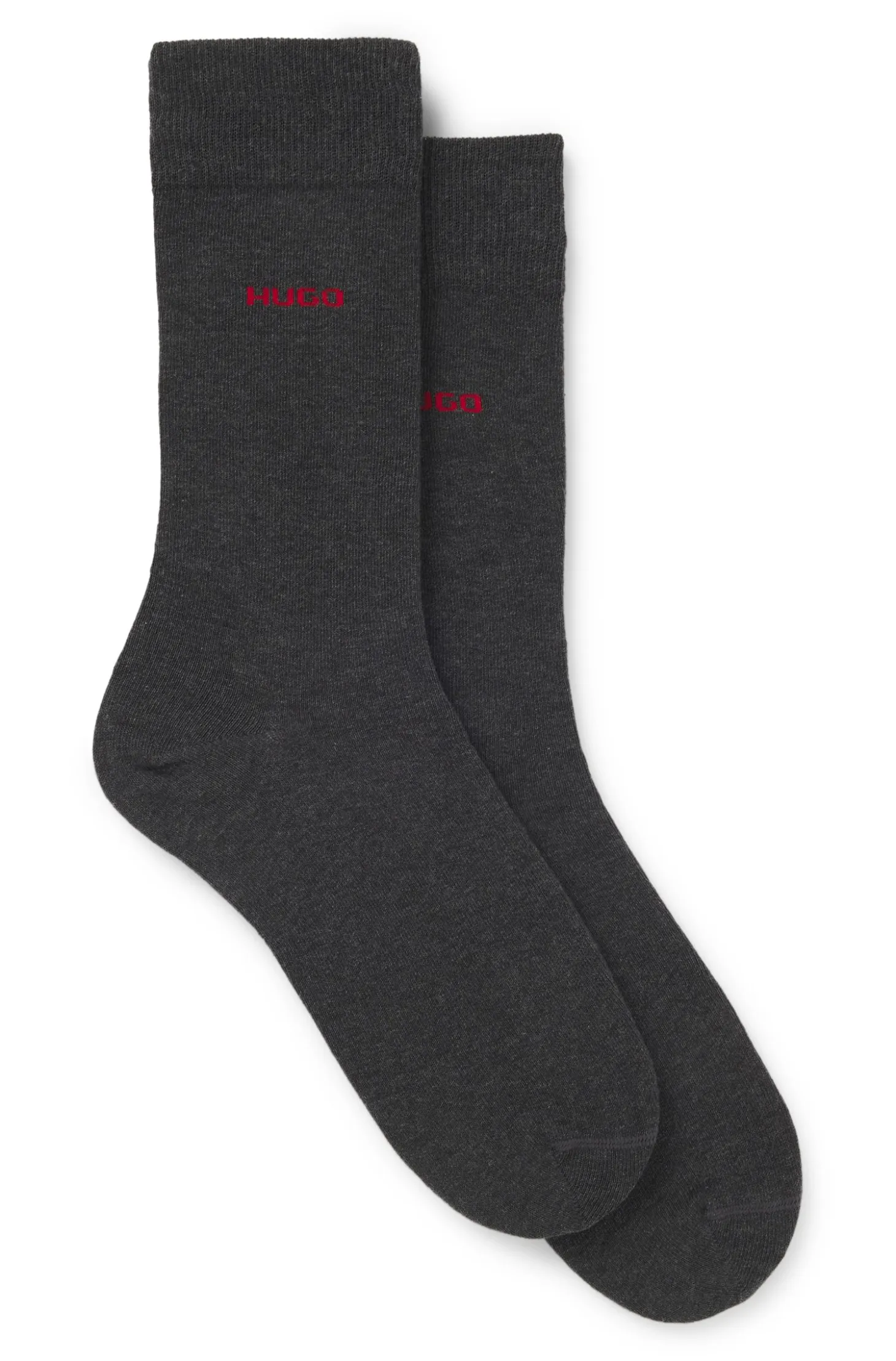 Two-pack of regular-length logo socks