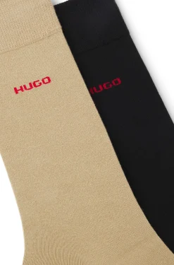 Two-pack of regular-length logo socks