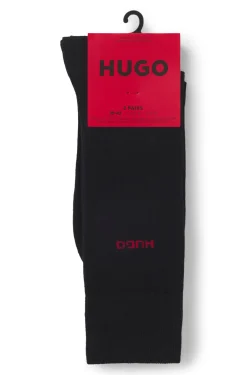 Two-pack of regular-length logo socks