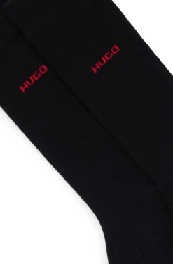 Two-pack of regular-length logo socks