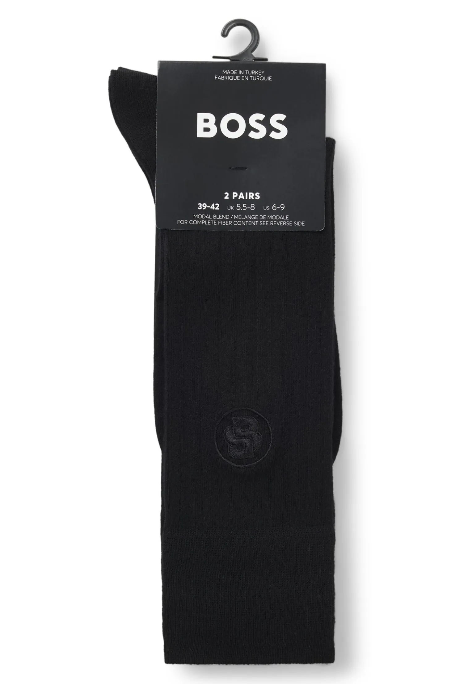Two-pack of regular-length modal-blend socks