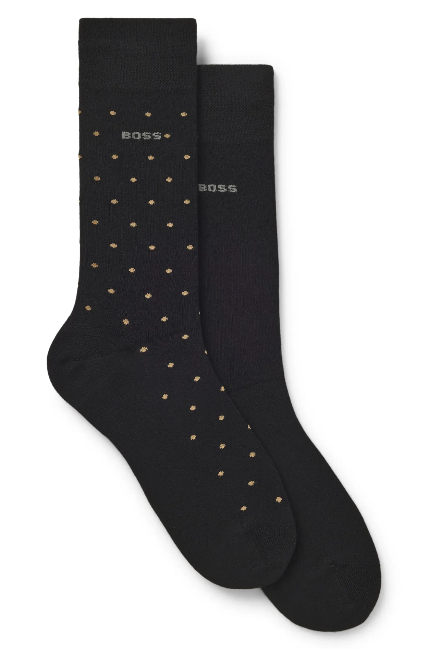 Two-pack of regular-length socks in bamboo