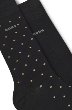 Two-pack of regular-length socks in bamboo