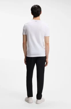 Two-pack of slim-fit T-shirts in stretch cotton