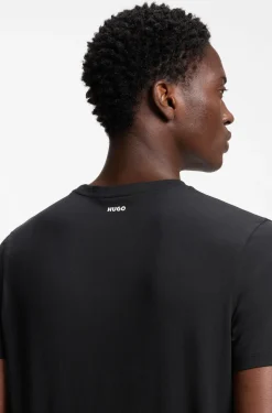 Two-pack of slim-fit T-shirts in stretch cotton