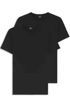 Two-pack of underwear T-shirts in stretch cotton