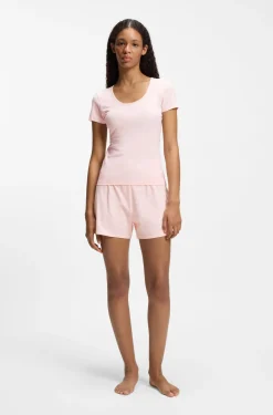 Two-pack of underwear T-shirts in stretch cotton