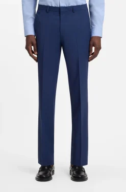 Two-piece extra-slim-fit suit in checked twill