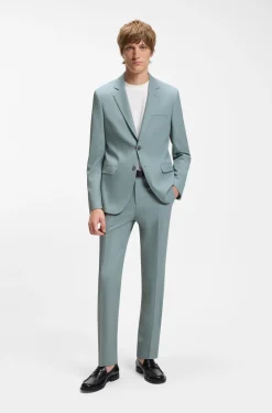 Two-piece extra-slim-fit suit in stretch fabric