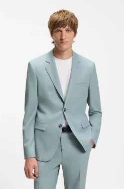 Two-piece extra-slim-fit suit in stretch fabric