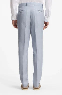 Two-piece regular-fit suit in checked fabric