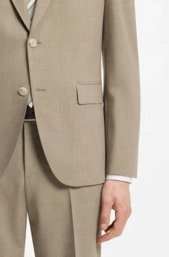 Two-piece regular-fit suit in easy-care fabric