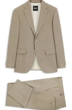 Two-piece regular-fit suit in easy-care fabric