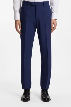 Two-piece regular-fit suit in stretch wool