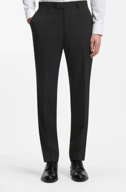 Two-piece regular-fit suit in stretch wool