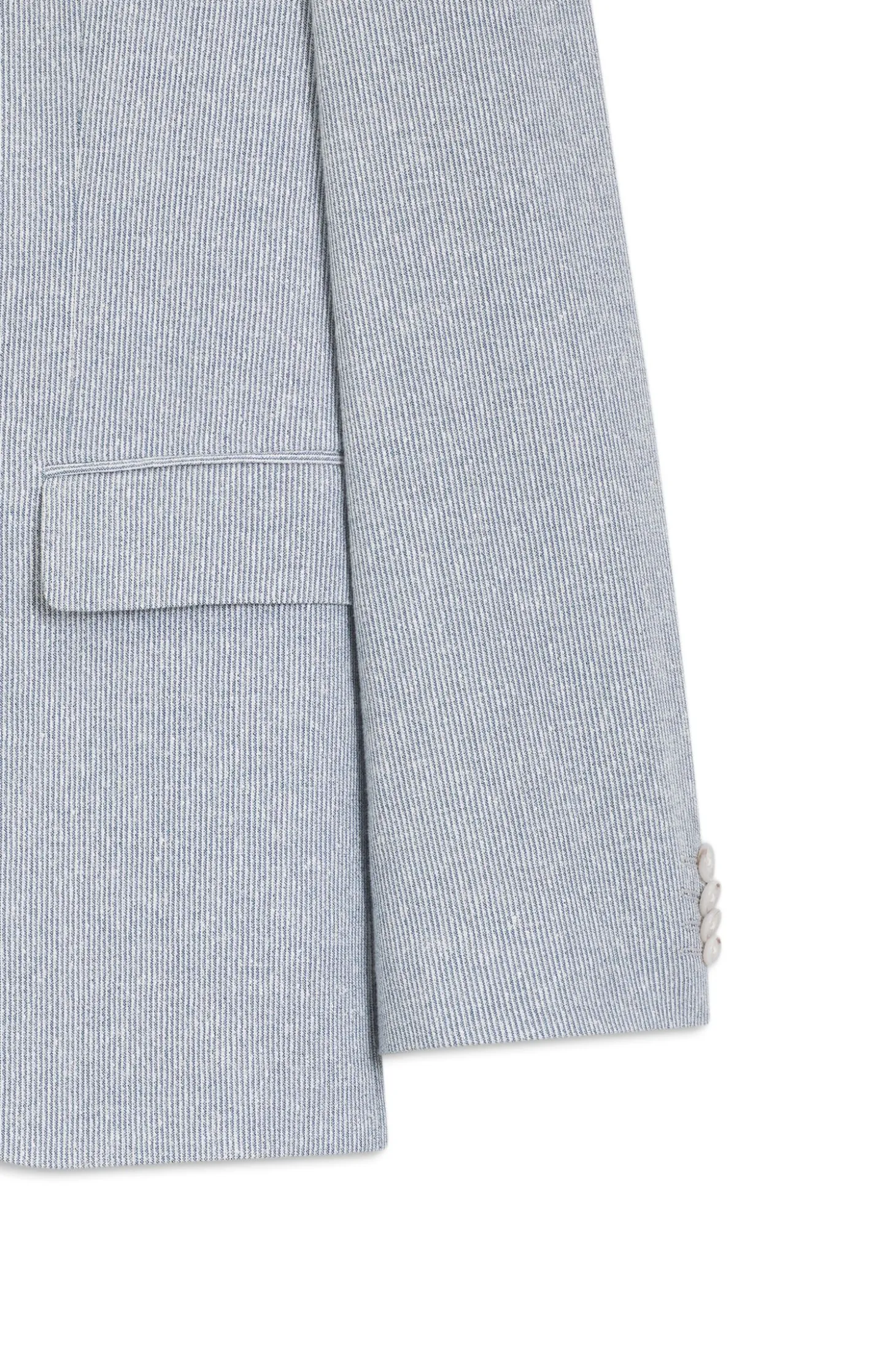 Two-piece regular-fit suit in stretch bouclé