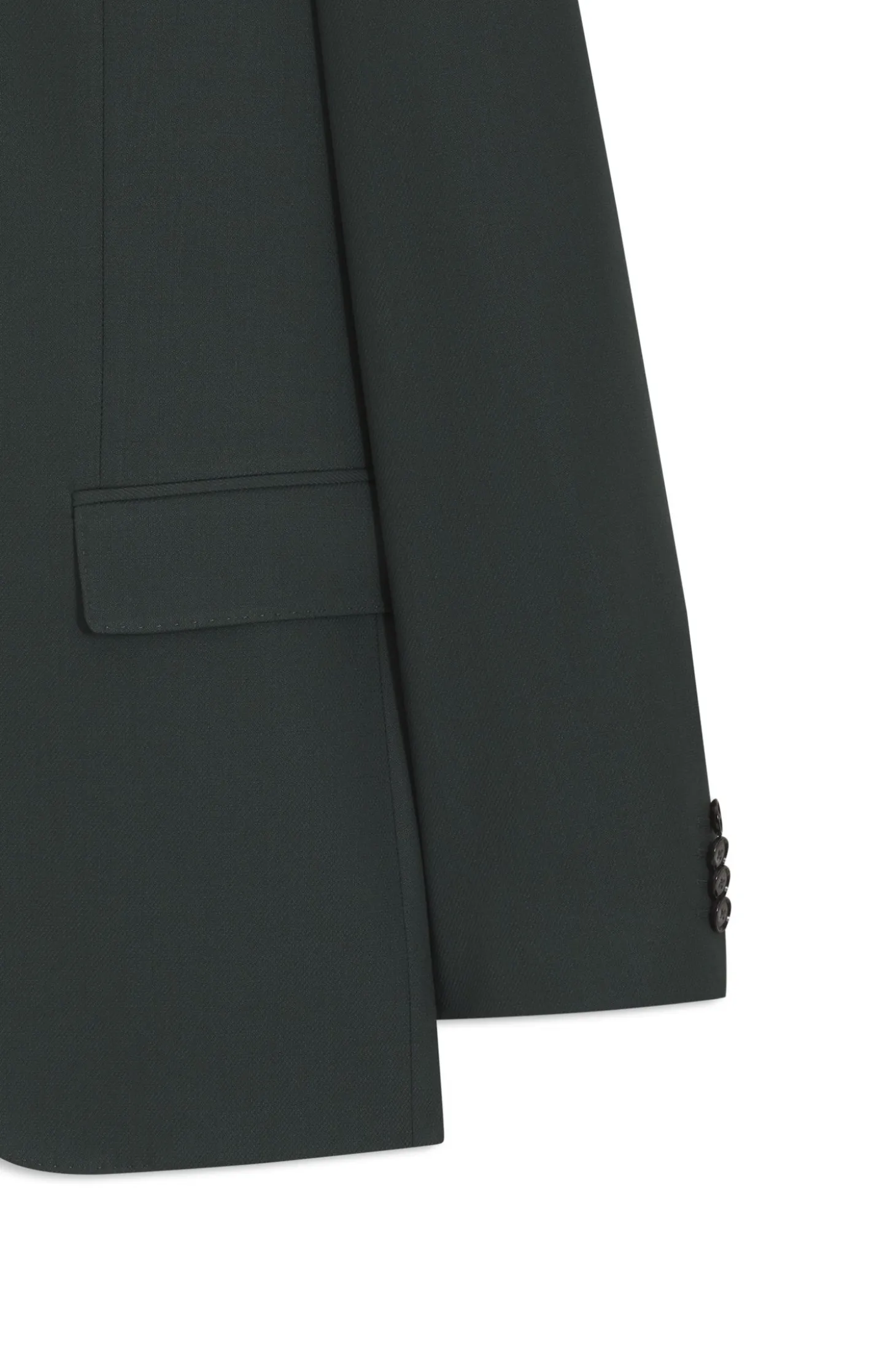 Two-piece regular-fit suit in stretch cloth