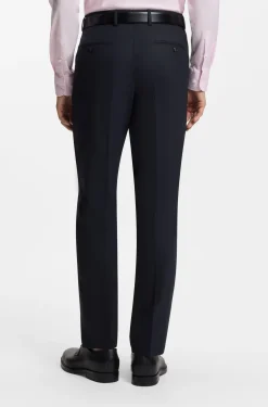 Two-piece regular-fit suit in stretch cloth