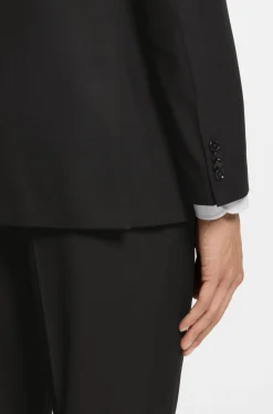 Two-piece regular-fit suit in stretch cloth