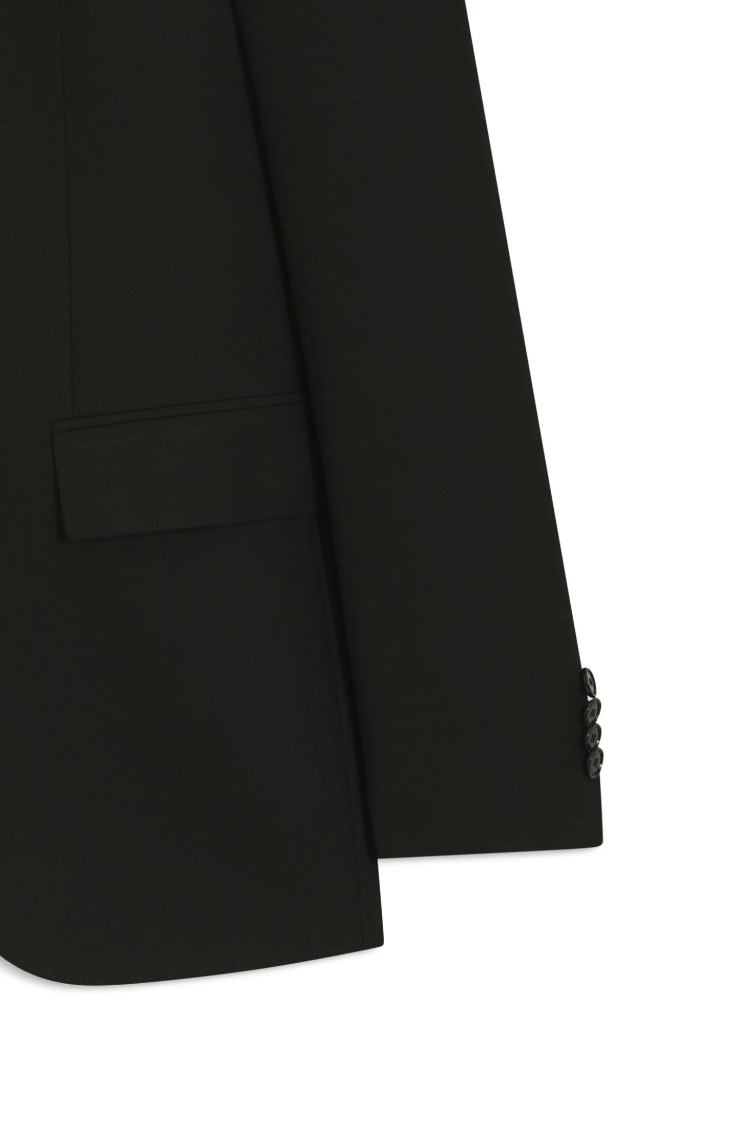 Two-piece regular-fit suit in stretch cloth