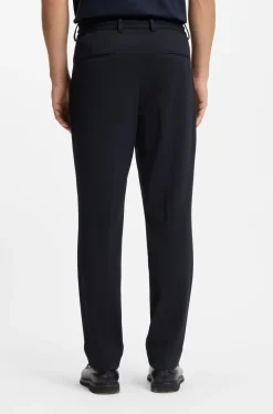 Two-piece slim-fit suit in performance-stretch fabric