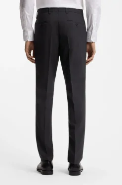 Two-piece slim-fit suit in stretch wool