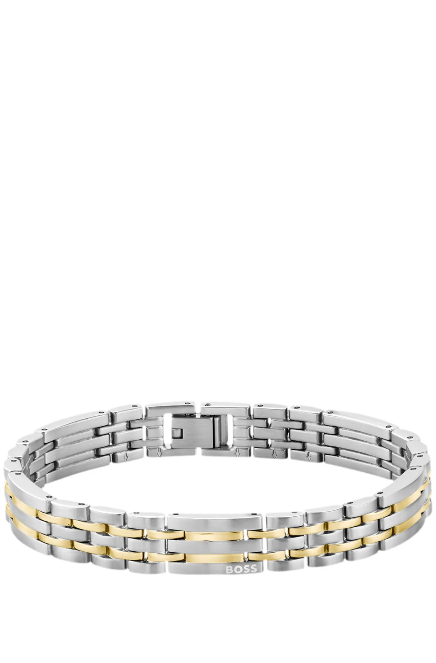 Two-tone cuff with multi-link design