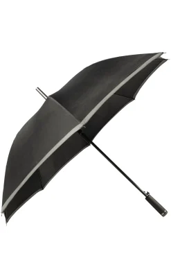 Umbrella with contrast canopy edge