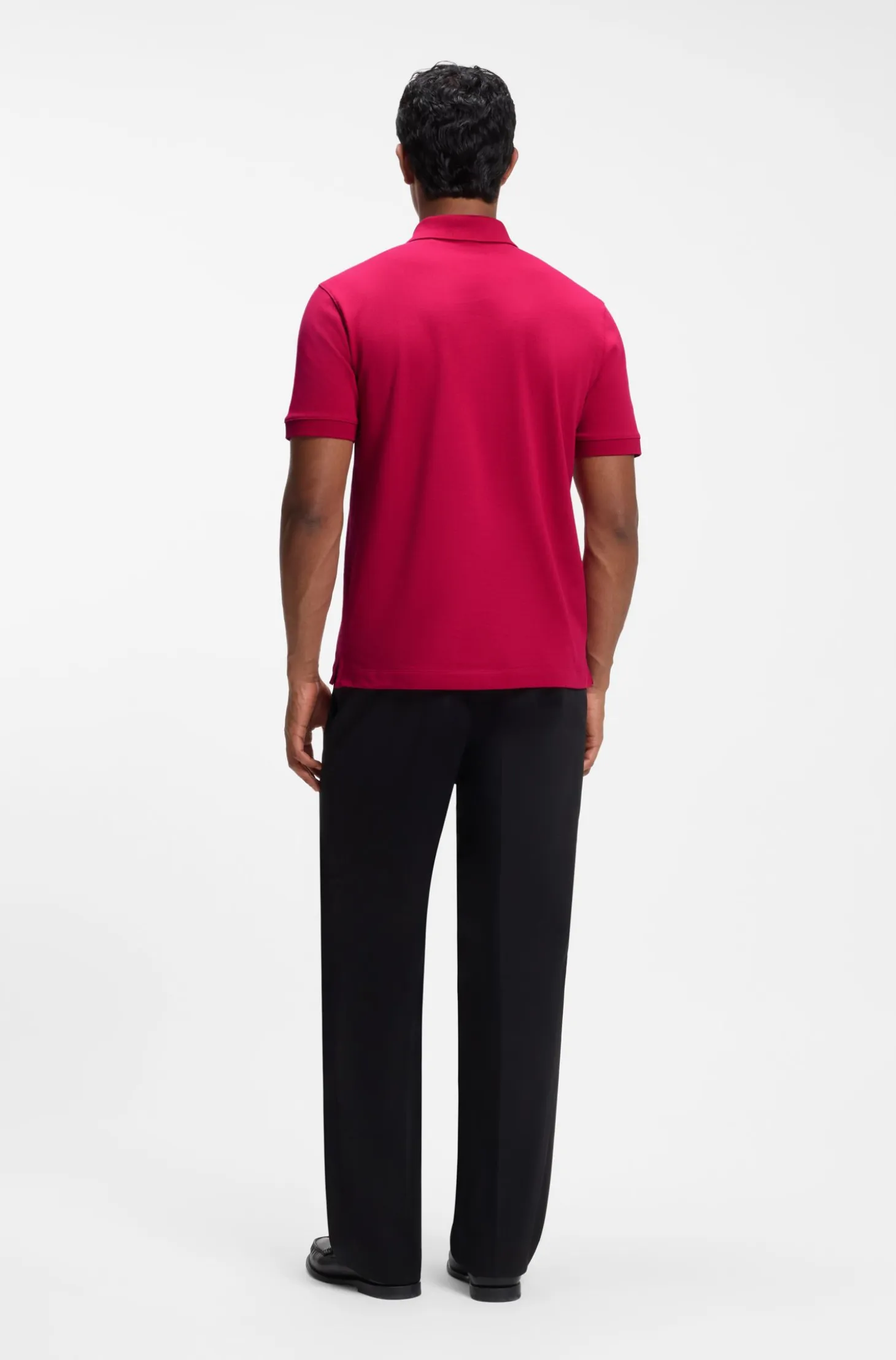 Versatile polo shirt in soft cotton
