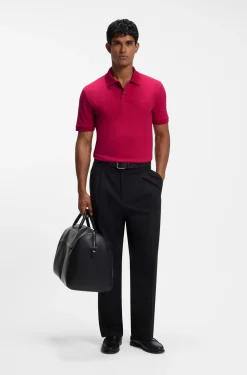 Versatile polo shirt in soft cotton