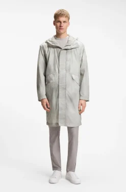 Waterproof jacket with digital print