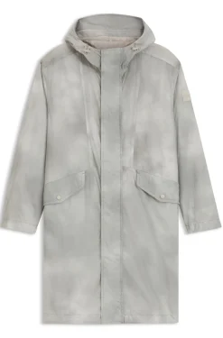 Waterproof jacket with digital print