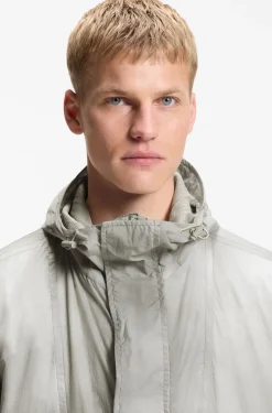 Waterproof jacket with digital print