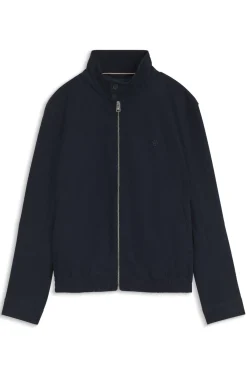 Water-repellent jacket in mercerised stretch cotton