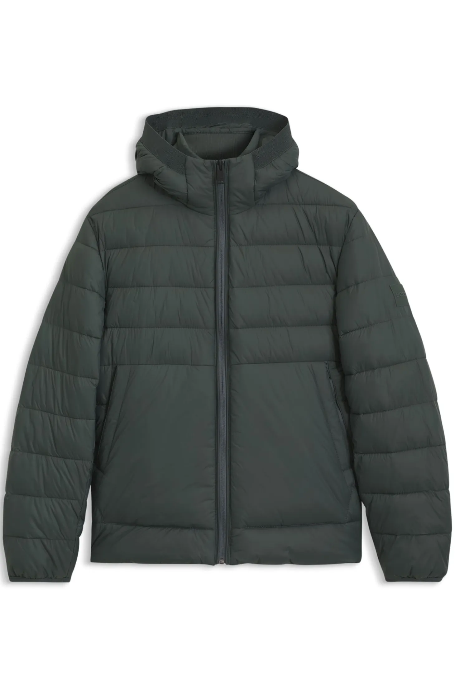 Water-repellent jacket with herringbone tape