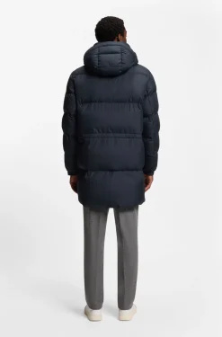 Water-repellent jacket with padding