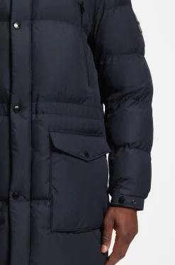 Water-repellent jacket with padding