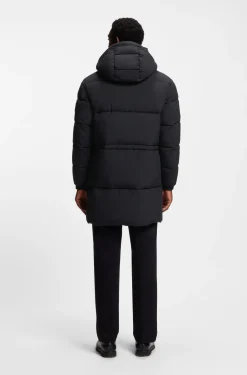 Water-repellent jacket with padding