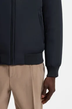 Water-repellent padded jacket with Double B monogram