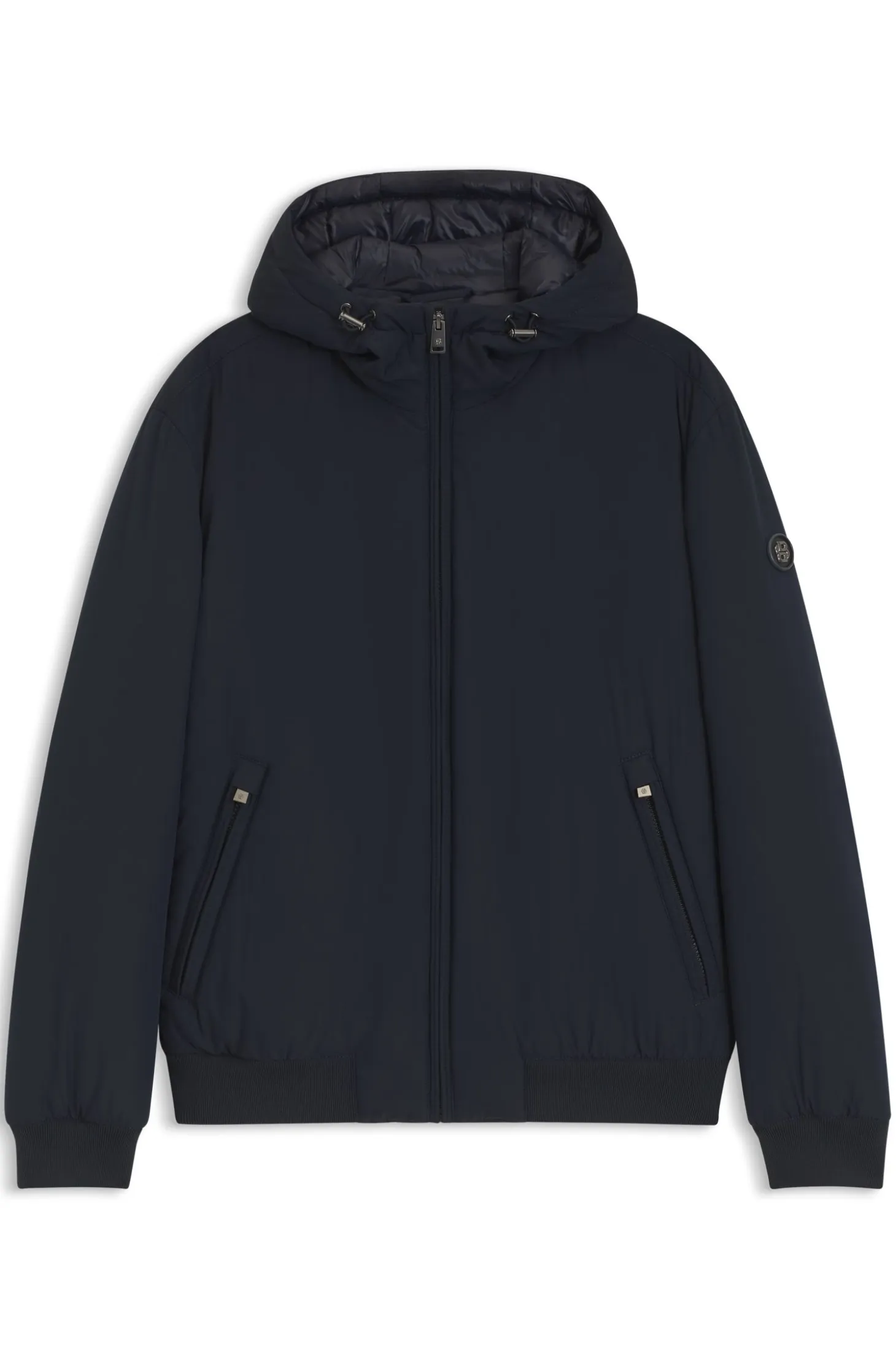 Water-repellent padded jacket with Double B monogram