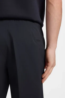 Water-repellent regular-fit shorts in quick-dry twill