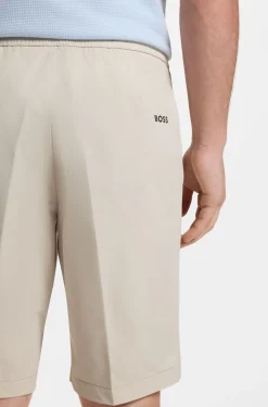 Water-repellent regular-fit shorts in quick-dry twill