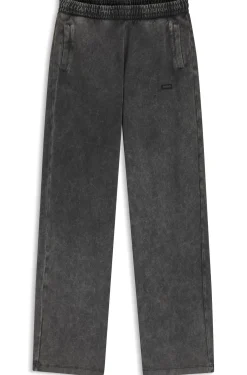 Wide-leg jogpants in soft cotton blend