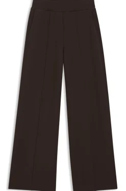 Wide-leg relaxed-fit trousers with Double B logo