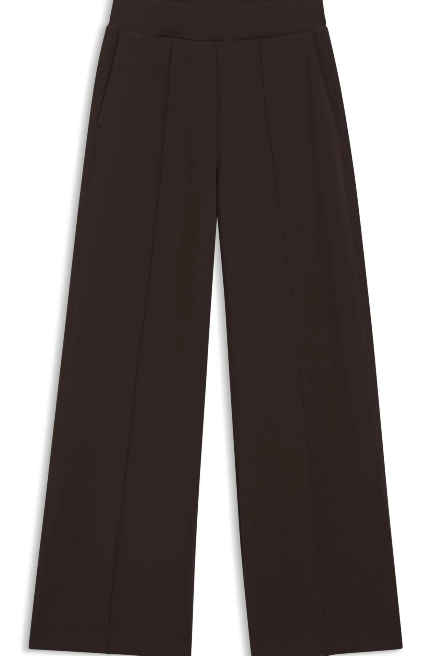 Wide-leg relaxed-fit trousers with Double B logo