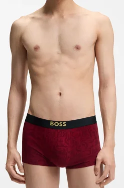Year of the Horse Three-pack of stretch-cotton trunks